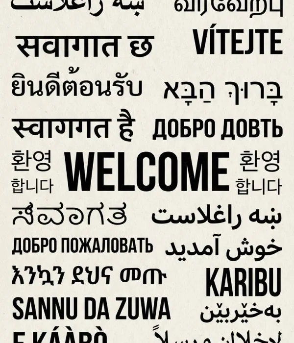 Multilingual support for International Patients